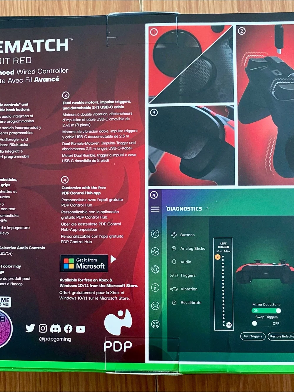 Wired Controller - Spirit Red
